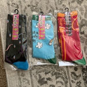 3 pair of socks unisex